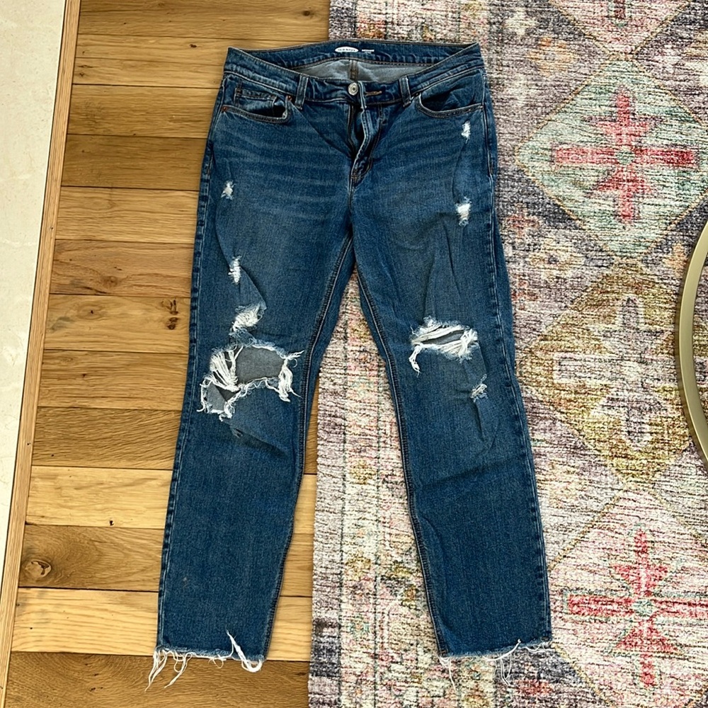 Old Navy Mid-Rise Boyfriend Jeans